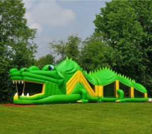 Hüpfburg Krokodil