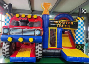 Hüpfburg Monstertruck